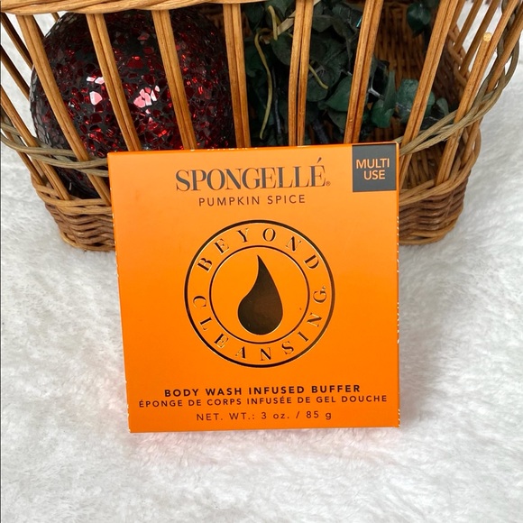 Spongelle’, Body Wash Infused Buffer Pumpkin Spice BNIB - Picture 3 of 6